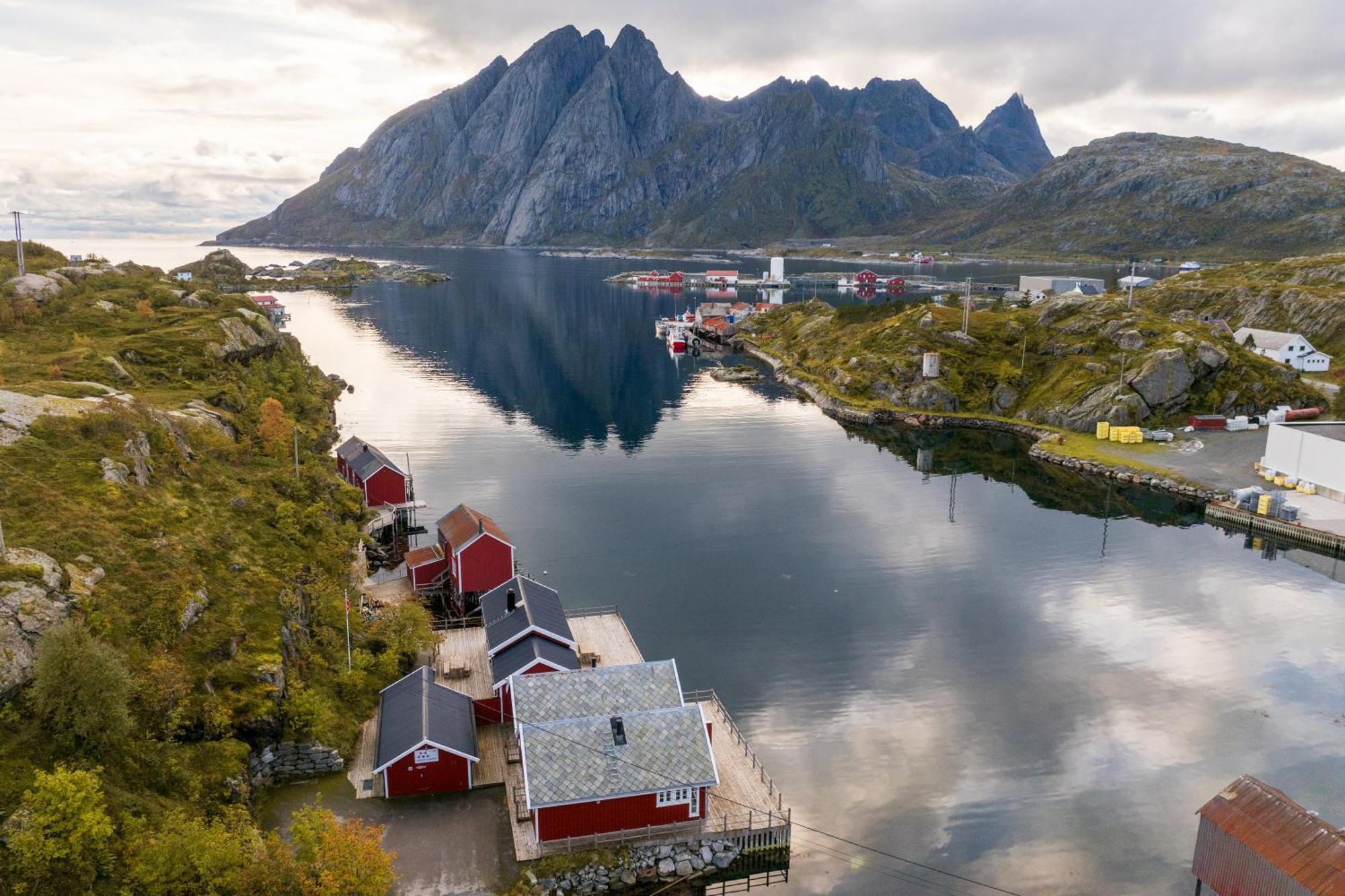Lofoten Cabins - Sund Sund  Ngoại thất bức ảnh