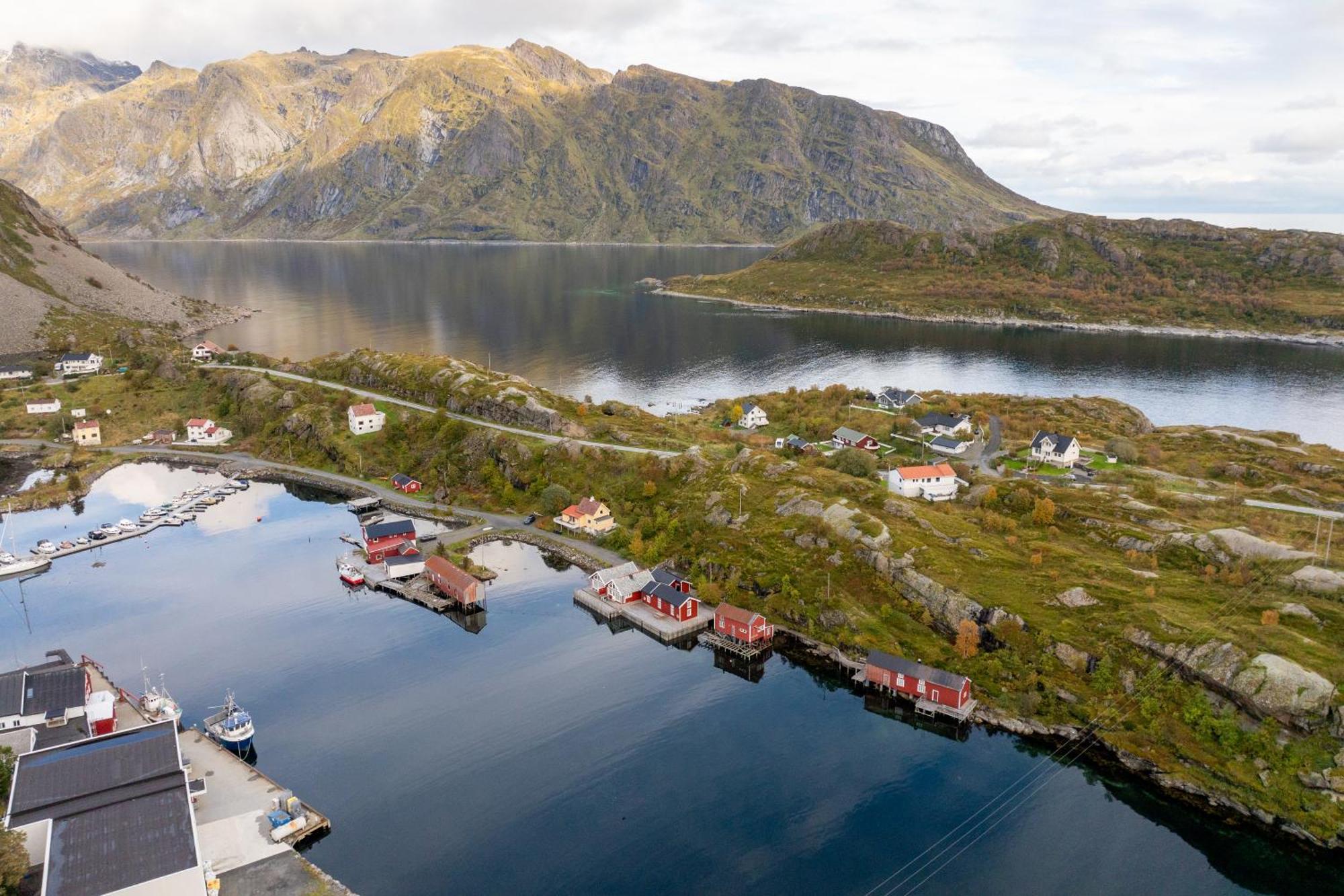Lofoten Cabins - Sund Sund  Ngoại thất bức ảnh
